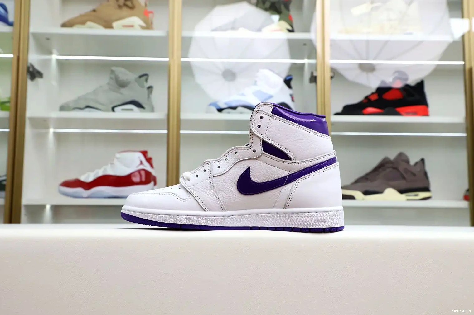 Air High OG 1 Kimikick Court Purple Jordan 0806